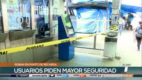 Delincuentes roban en punto de recarga de la 24 de Diciembre