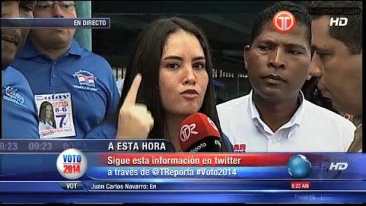 Zulay Rodríguez llega a emitir su voto, se refirió a vídeo íntimo