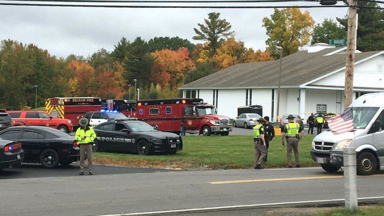 Policía responde a disparos en iglesia en Nuevo Hampshire