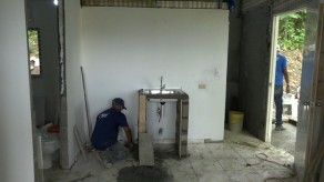 Los trabajos de reconstrucción de la casa de Olivia y Rafael tienen un 90% de avance