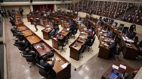 El pleno de la Asamblea Nacional.