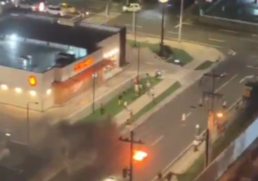 Comunidad de Boca la Caja condena represión policial durante protesta por cambio de zonificación