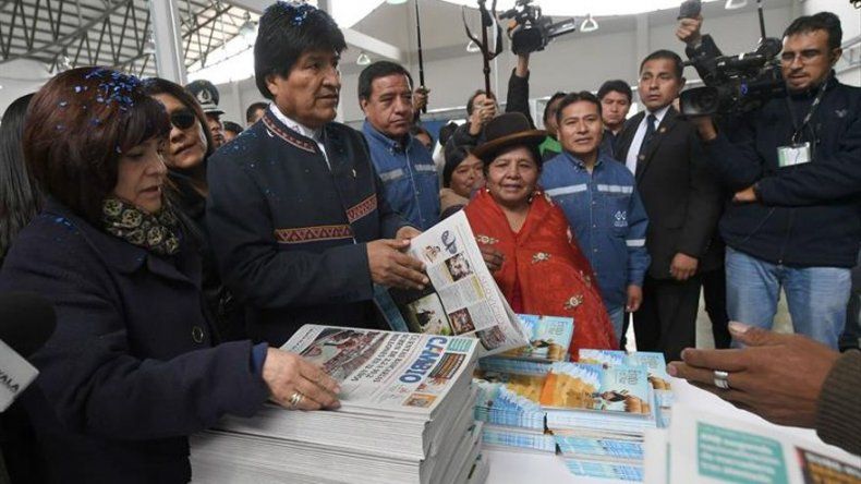 Bolivia convierte en una editorial el lugar de una agencia de EEUU expulsada