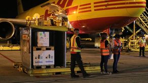 Llegó al Aeropuerto de Tocumen el décimo tercer lote de vacunas pediátricas contra la COVID-19.