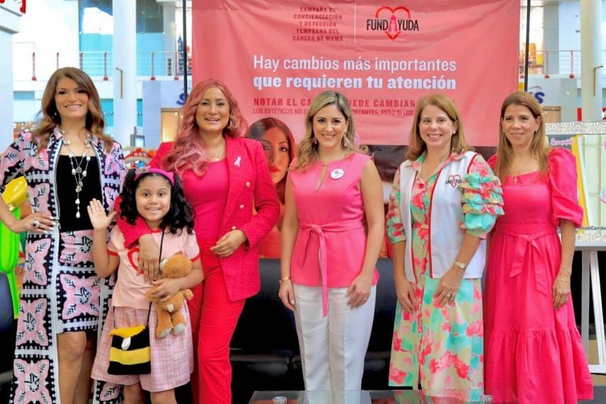 Marisela Moreno envía mensaje a las mujeres en el mes de la cinta rosada