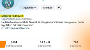 Cambio de nombre en Instagram de la Asamblea Nacional&nbsp;