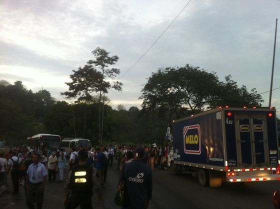 Salida de diablos rojos genera caos en Panamá