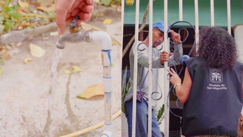 Alcaldesa Irma Hernández confirma que la comunidad de Las Trancas ya tiene agua potable.