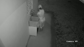 Sujeto que aparenta lavarse las manos pero que en realidad se esta hurtando los grifos