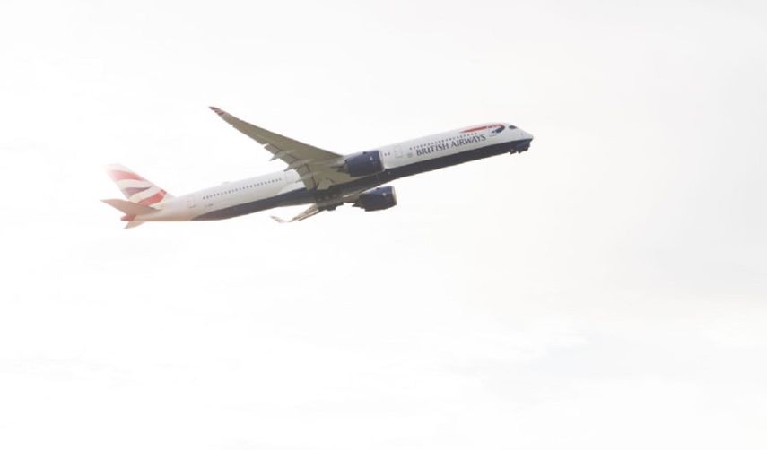 Avión de British Airways.