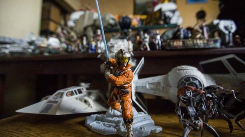 Las 700 piezas que muestran pasión de nicaragüense por Star Wars