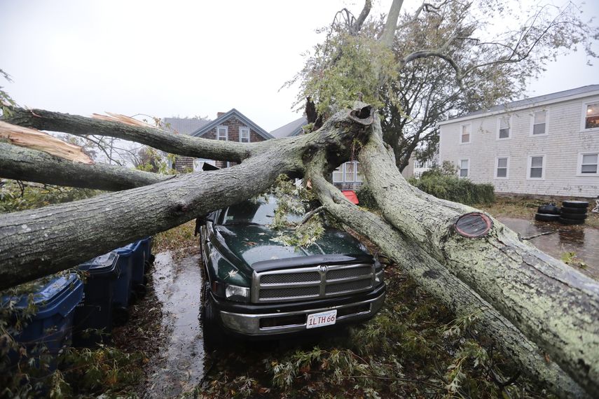 La tormenta dejó heridos y muertos.