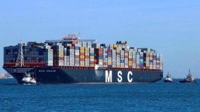 El barco de contenedores más grande del mundo tiene bandera de Panamá El barco de contenedores más grande del mundo tiene bandera de Panamá