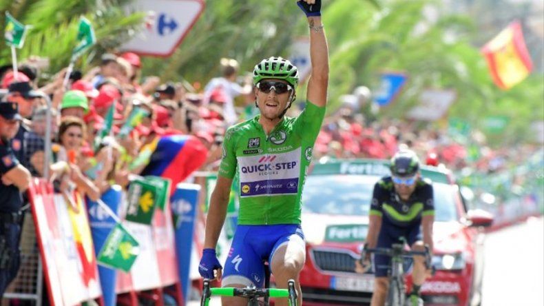 Matteo Trentin ganó la décima etapa de la Vuelta, Froome sigue líder