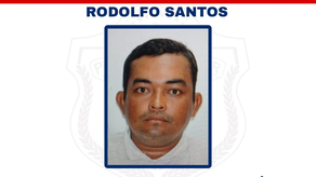 La Policía Nacional aprehende a Rodolfo Santos García, uno de los más buscados por hurto pecuario.