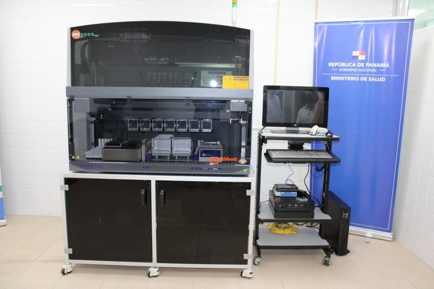 Laboratorio de carga viral de VIH en Veraguas.