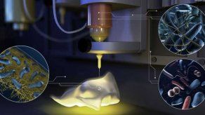 Científicos suizos desarrollan una tinta con bacterias para impresiones 3D
