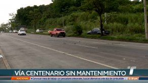 Denuncian el evidente deterioro de la vía Centenario