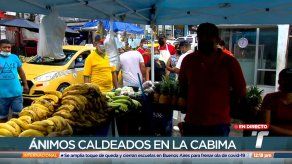 Vendedores informales en La Cabima rechazan instalación de nuevo puesto de ventas