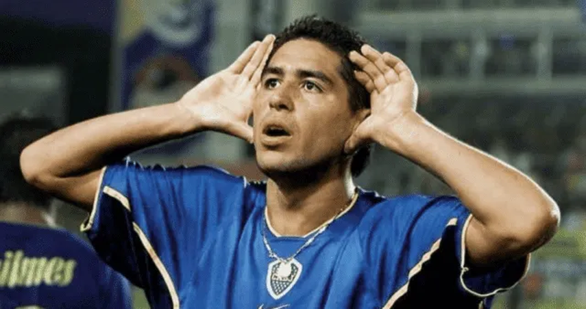 Momento en que Juan Román