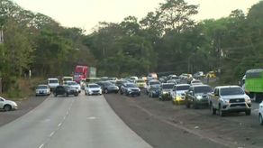 Cierre en La Chorrera provoca un gran tráfico&nbsp;