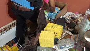 Diligencia de allanamiento en Betania.