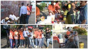 Una luz de esperanza vieron este viernes un grupo de personas sin hogar