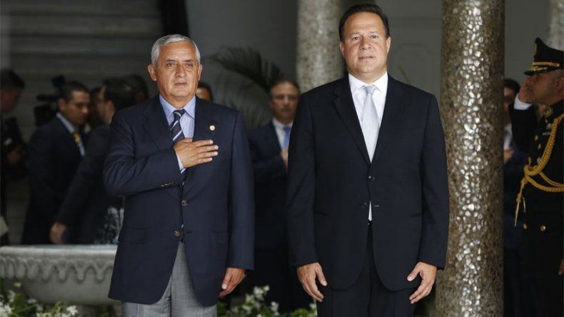 Presidente Varela recibe al mandatario guatemalteco Otto Pérez Molina