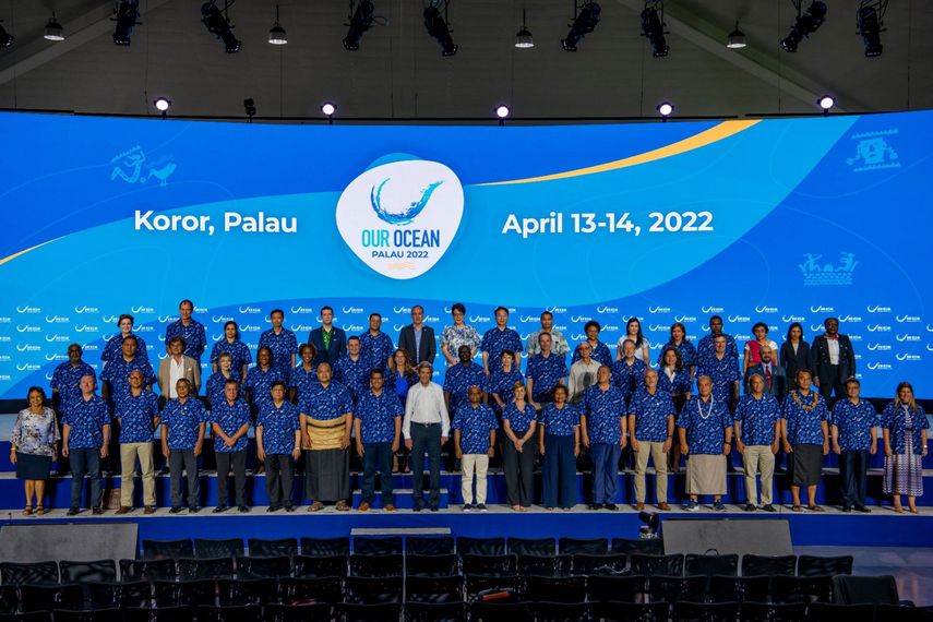 Este año la Conferencia Our Ocean se celebró en Palaos