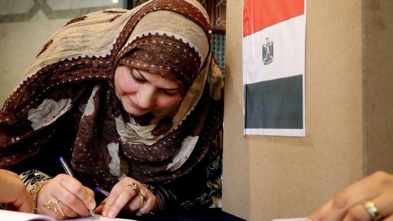 Egipto: Expatriados votan en elección presidencial