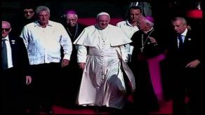 Papa llega a Holguín Papa llega a Holguín