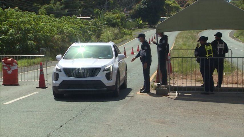 El punto de control (antes cerco sanitario)