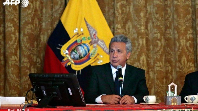 El presidente de Ecuador retira las funciones al vicepresidente Glas