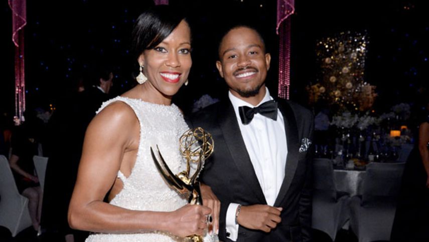 Regina King junto a su hijo Ian Alexander Jr.&nbsp;
