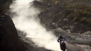 Antoine Meo gana 7ma etapa del Dakar en motos