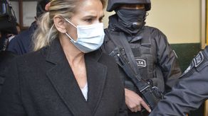 La expresidenta interina de Bolivia Jeanine Áñez.