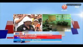 Vásquez calificó el proceso electoral como una fiesta hermandad