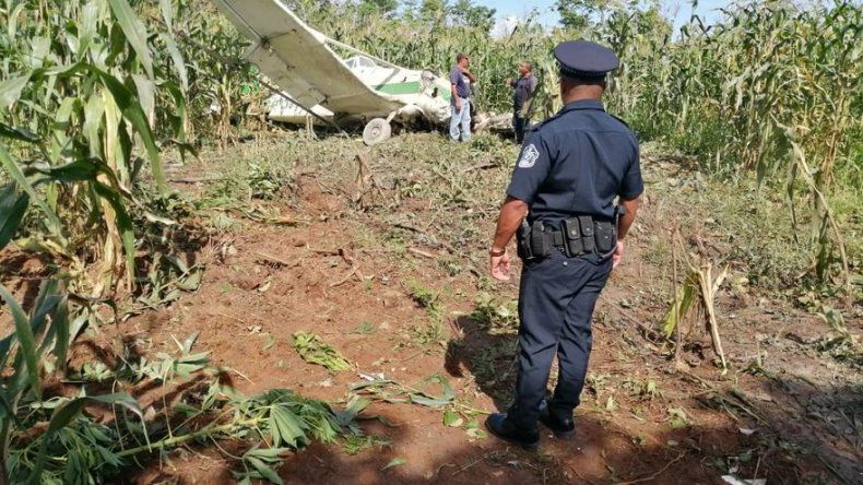 Avioneta se accidenta en finca de Chiriquí, piloto resulta herido