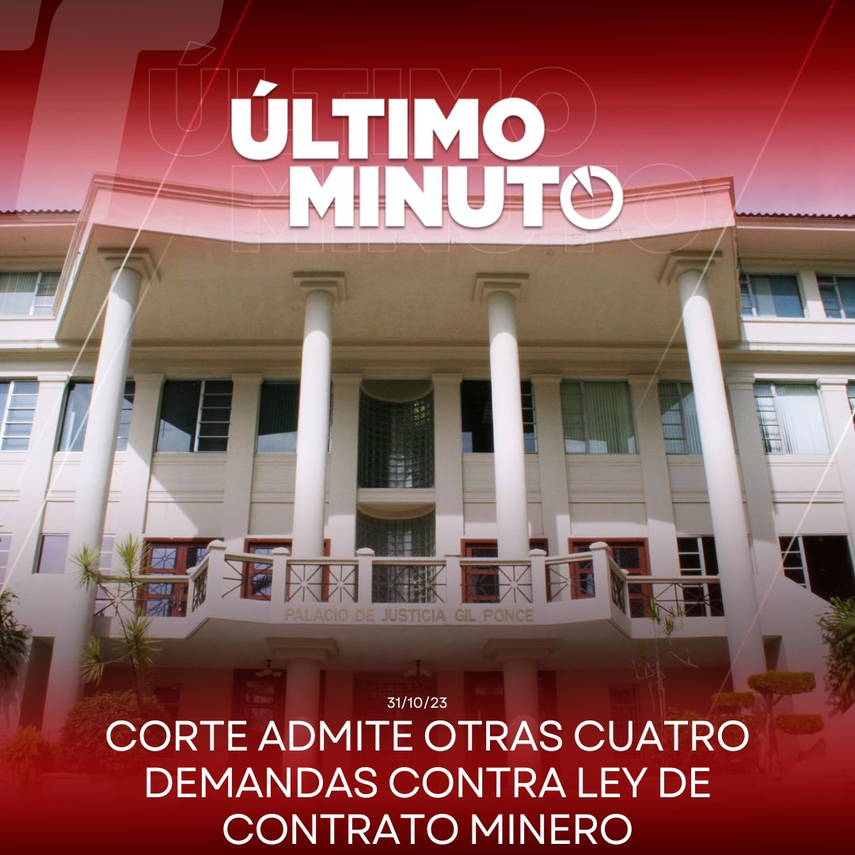 Corte Suprema de Justicia admite cuatro nuevas demandas de inconstitucionalidad a la Ley 406 Corte Suprema de Justicia admite cuatro nuevas demandas de inconstitucionalidad a la Ley 406