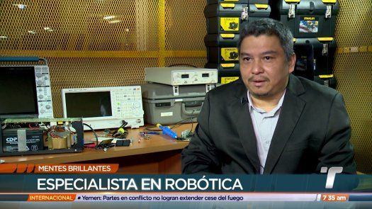 Mentes Brillantes: Carlos Boya, especialista en robótica