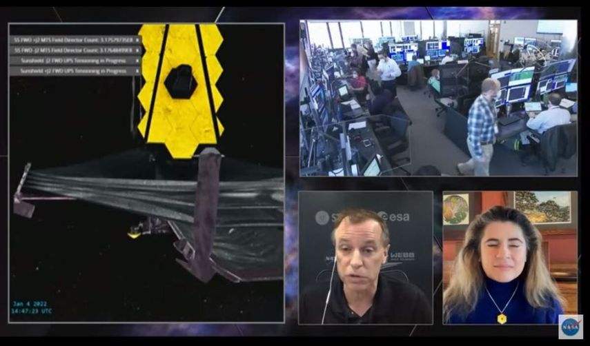 El telescopio espacial James Webb permitirá observar las primeras galaxias.