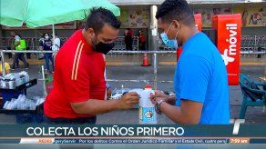 Recolecta Los Niños Primero en la Gran Estación