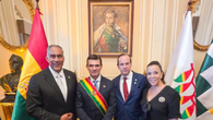 Canciller Martínez-Acha participó en la asunción del presidente de Bolivia Canciller Martínez-Acha participó en la asunción del presidente de Bolivia