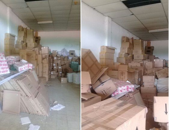 Aduanas retiene 1,600 bultos de mercancía por facturas inexactas en minisúper de Arraiján