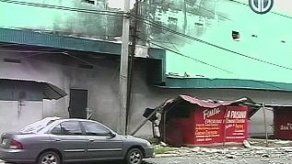 Limpian zona de desastre de accidente de SAN-100