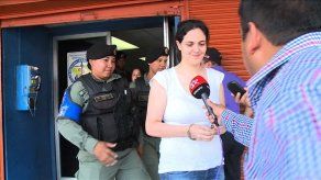 Trasladan a Mayte Pellegrini para declarar sobre caso Vernon Ramos