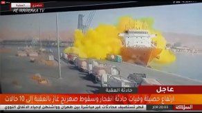 Varios muertos y heridos tras una fuga de gas en puerto de Jordania