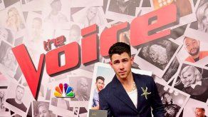 Nick Jonas en su etapa de jurado en el programa The Voice.