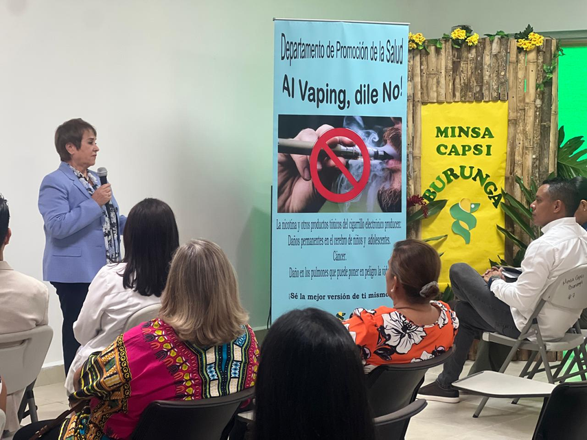 MINSA inaugura la primera Clínica de Cesación de Tabaco.