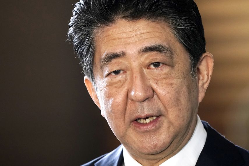 El ex primer ministro Shinzo Abe.